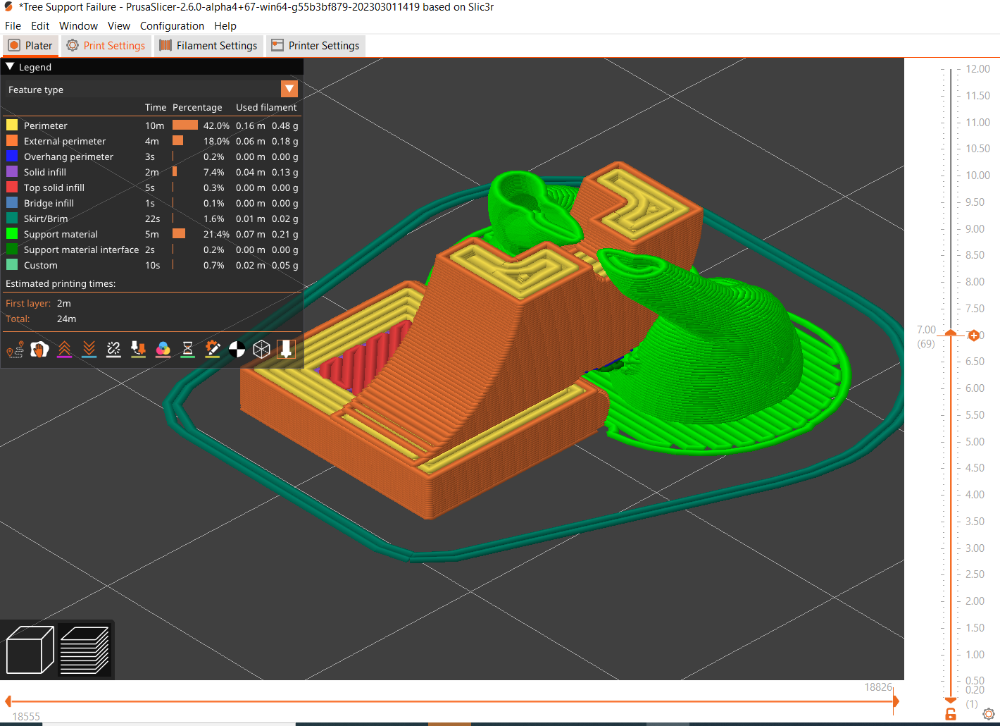 Organic Support Tree Suspended Loops · Issue #9890 · prusa3d ...