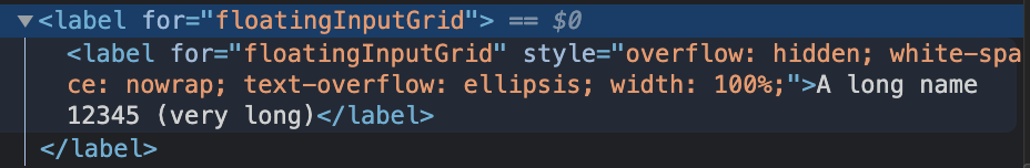 FloatingLabel label prop wraps provided node in a label. · Issue #6100 ...