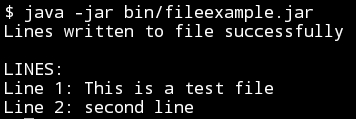 GitHub - OrangoMango/file-examples: Write and Read files with java