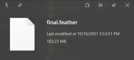 Add support for .feather files · Issue #1164 · QL-Win/QuickLook · GitHub