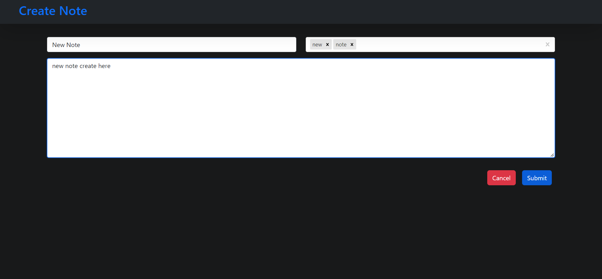 GitHub - KareemE125/notes_app: Notes App - Redux