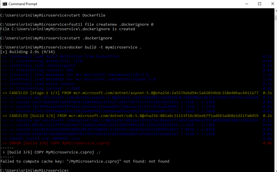 DockerError