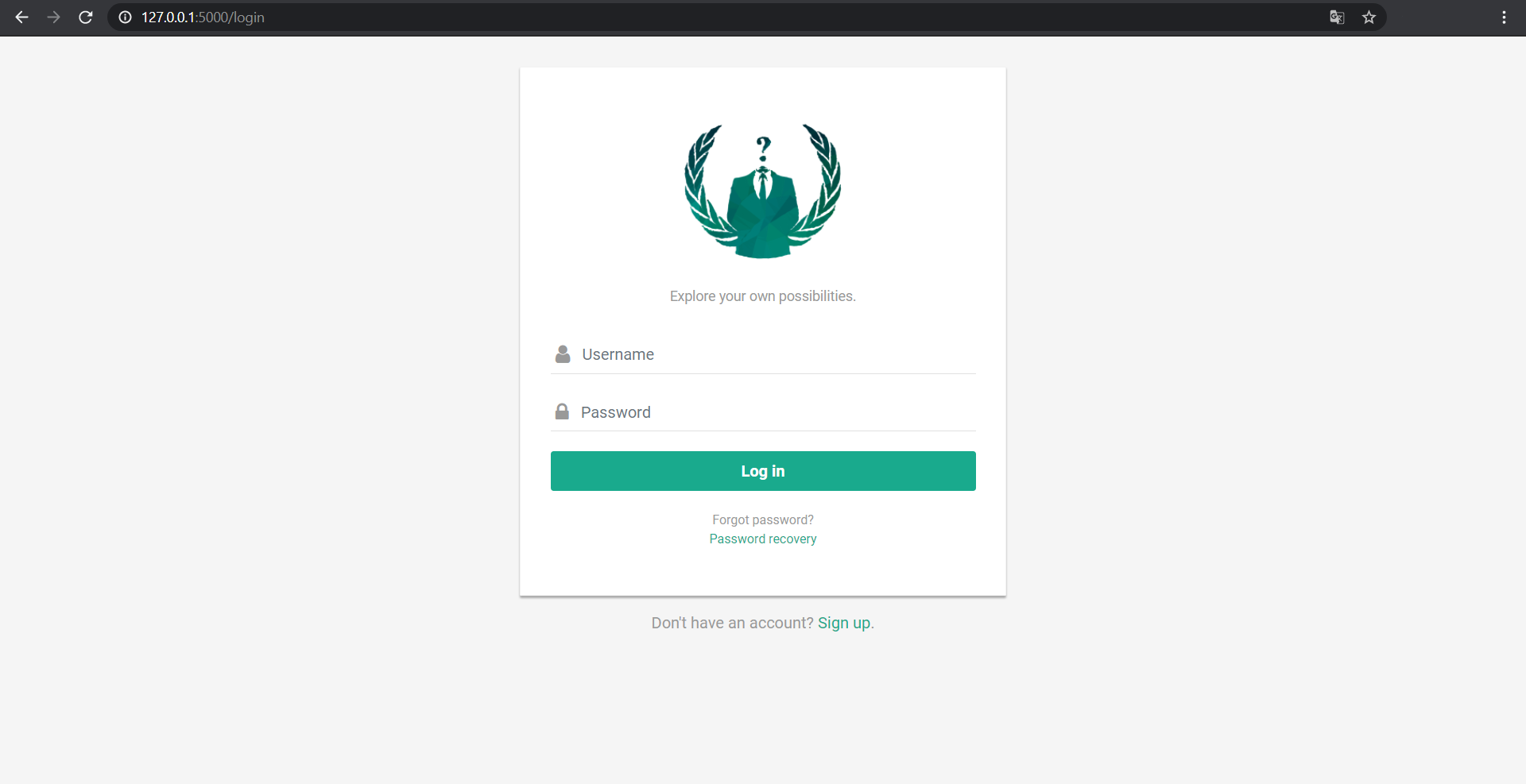 login