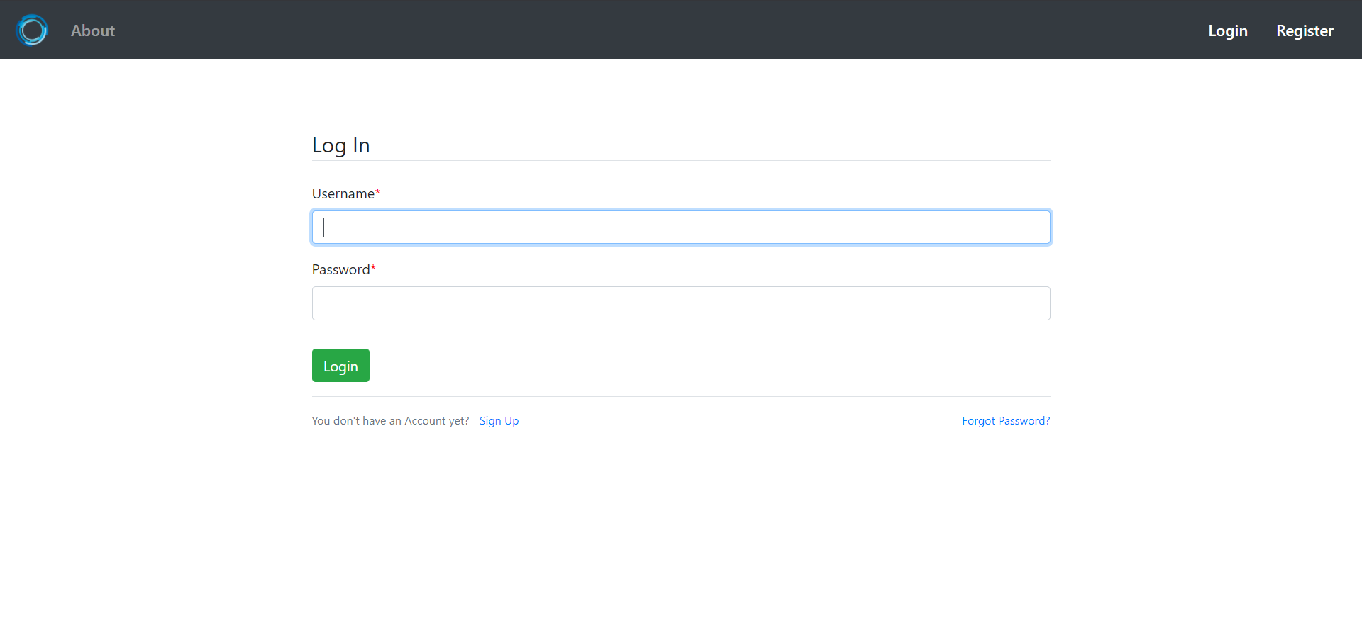 login