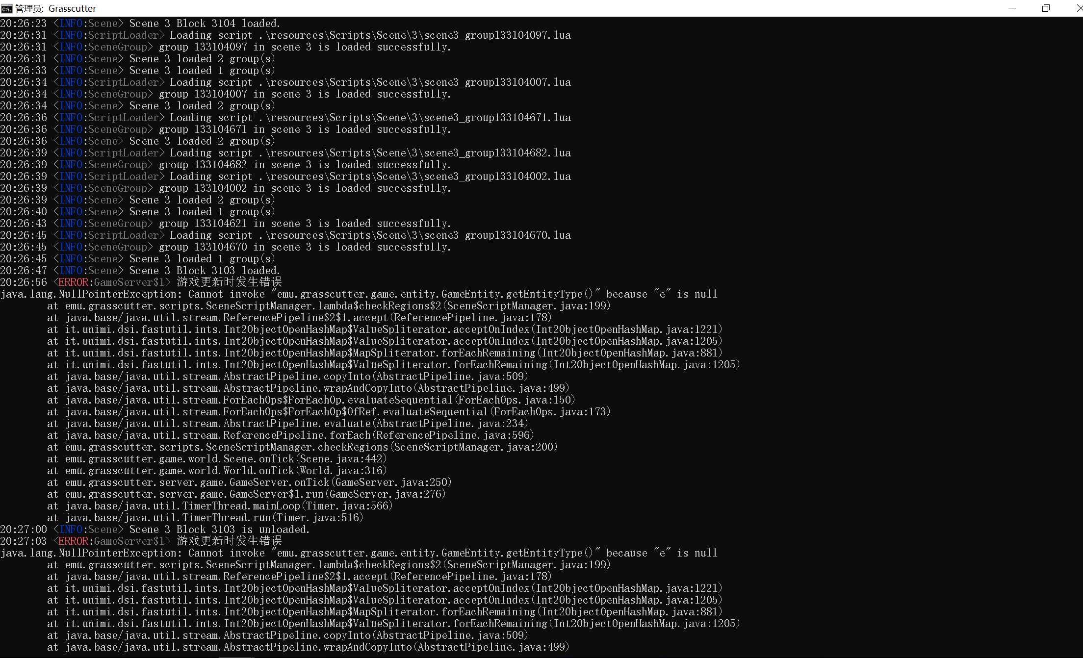 [Bug] 大世界功能报错 · Issue #1336 · Grasscutters/Grasscutter · GitHub