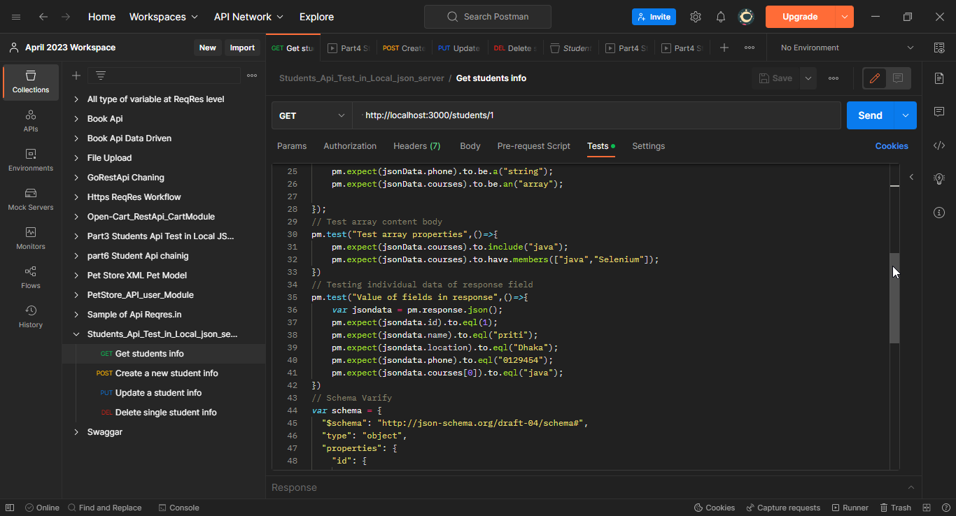 GitHub - Fahadbinwadud-cse/Students-Api-Testing