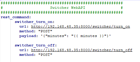 GitHub - git-Cha/Switcher_WebAPI: installing switcher webapi on hassio ...