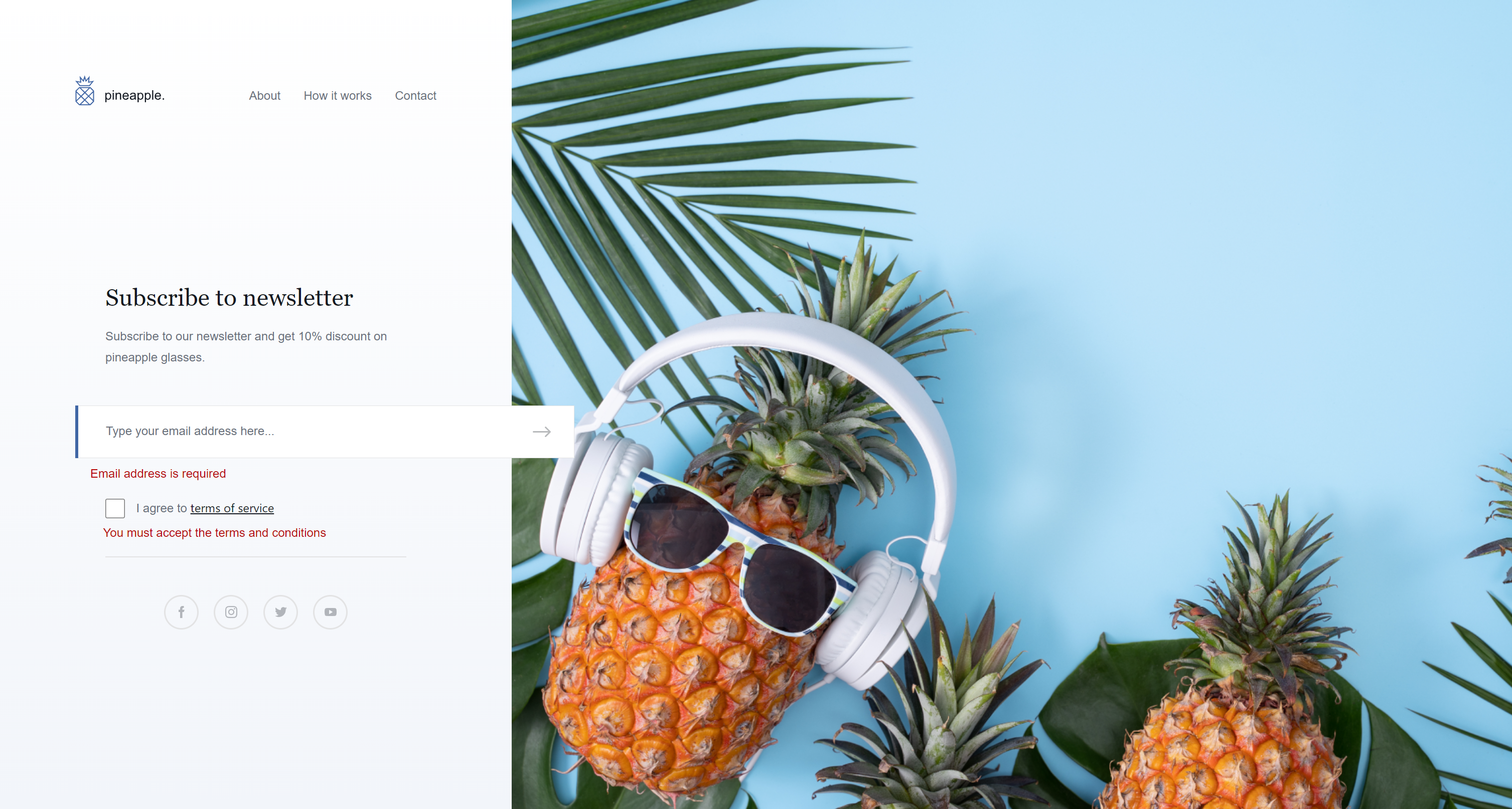 GitHub - anackis/Pineapple_Landing_Page_with_Form-Junior-Recruiting ...