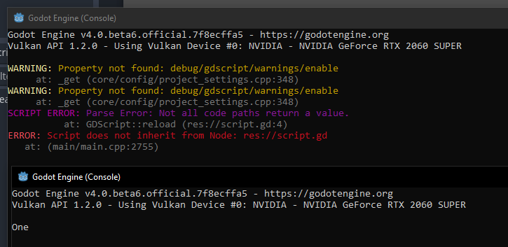 [Godot 4.0] GDScript properties break in release mode only, when ...