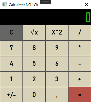 GitHub - N0L1CK/Calculator · GitHub