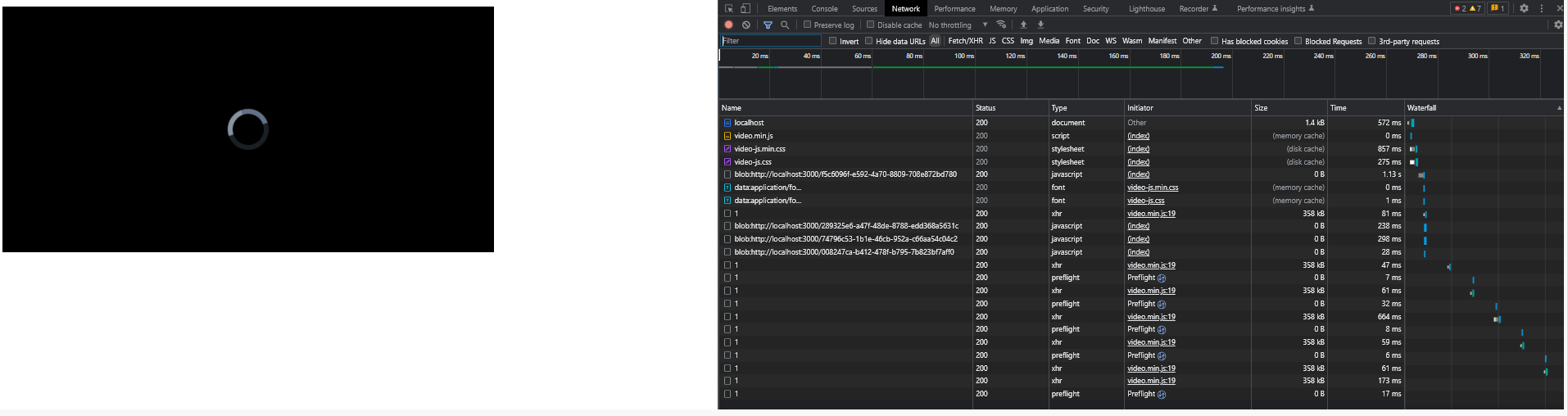 video js + add headers authorization + video streaming · Issue 7790