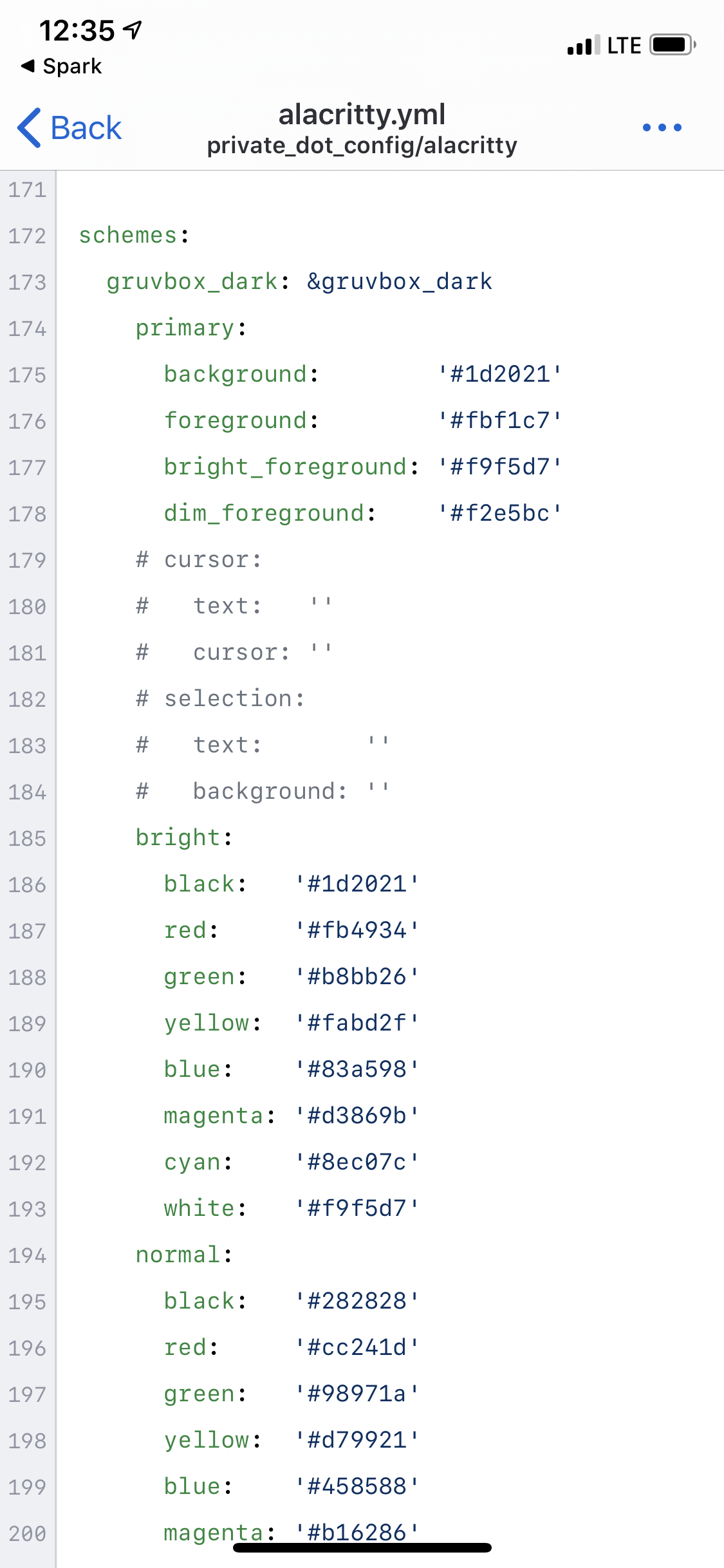 Logger `chalk.grey` color is almost invisible on dark background ...