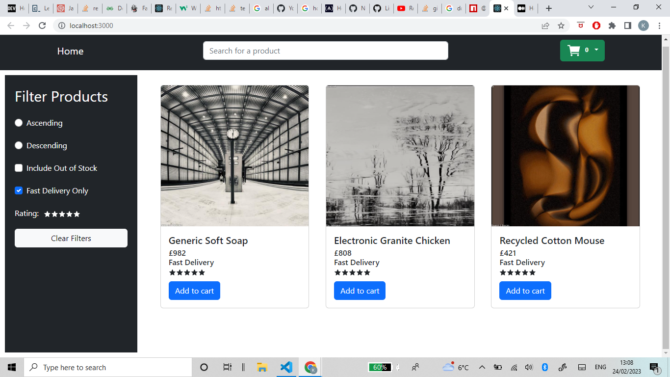 GitHub - KAcodes/E-Commerce-Website: Fictional E-Commerce website ...