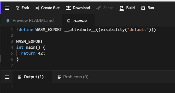 Empty (sic) C project Build gives only one empty line in Output · Issue ...