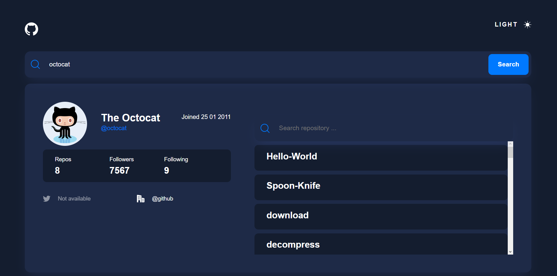 GitHub aymenbenammar/githubrepositorieswithsearchfunctionality