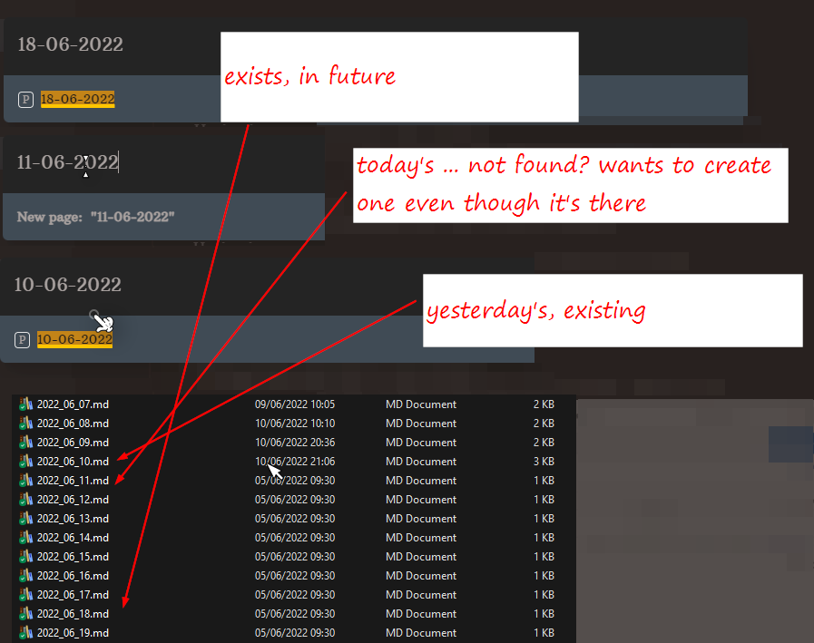 Journal for today isn't created · Issue #5660 · logseq/logseq · GitHub