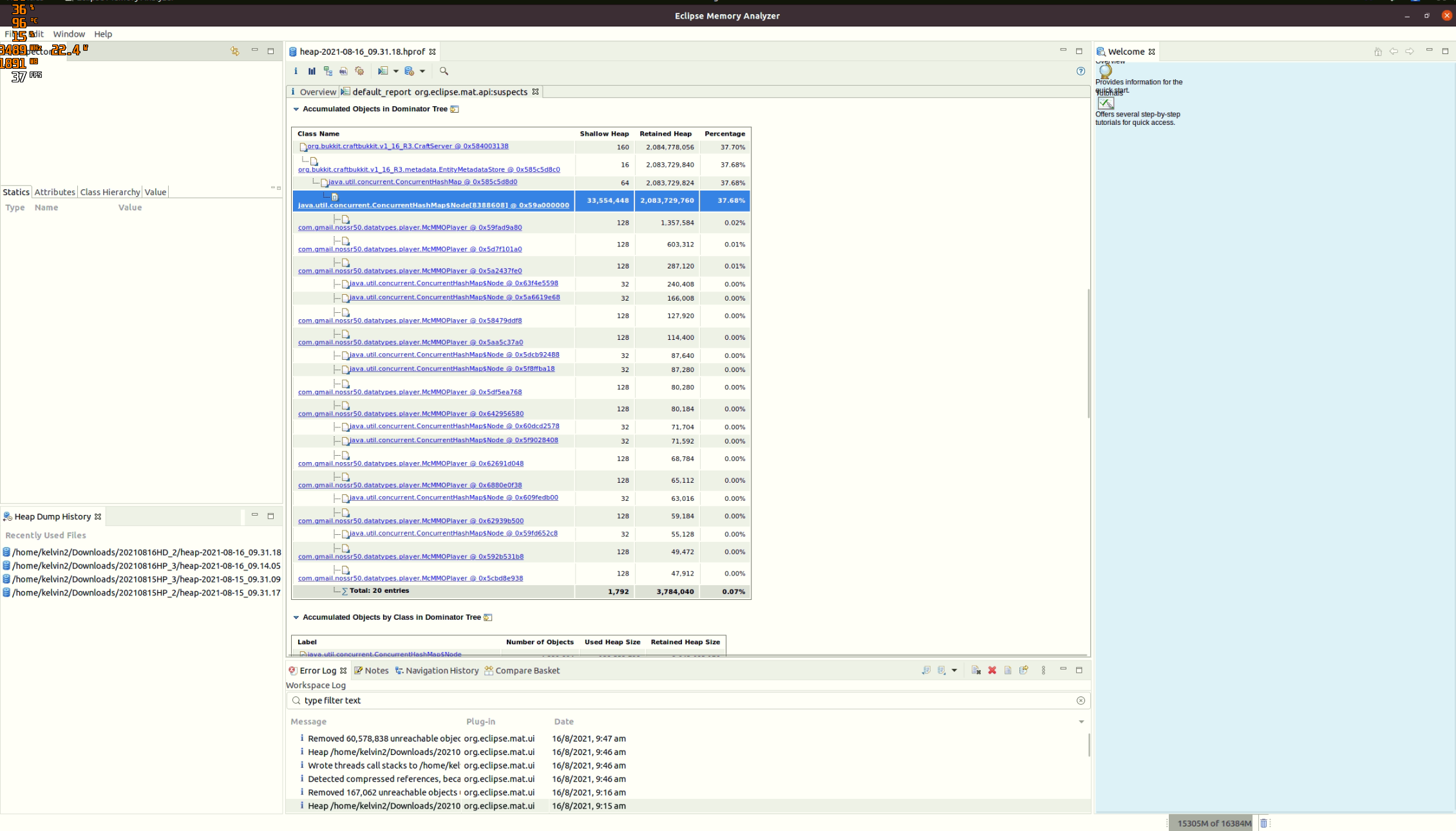 potential memory leak issue · Issue #4621 · mcMMO-Dev/mcMMO · GitHub