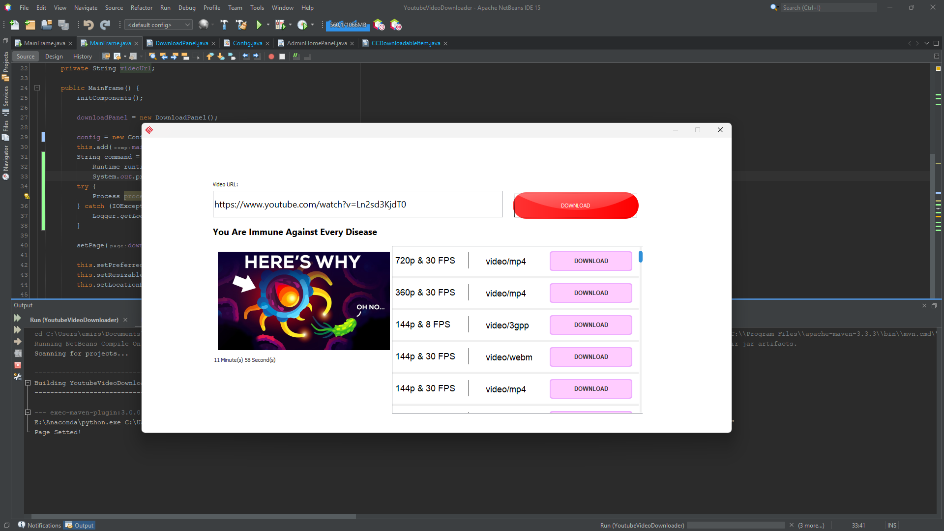 GitHub - EmirhanSyl/YoutubeVideoDownloader: Youtube Video Downloader ...