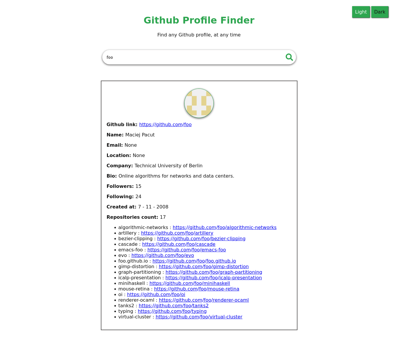 GitHub - mohamedhany01/github-profile-finder: Find any GitHub profile ...