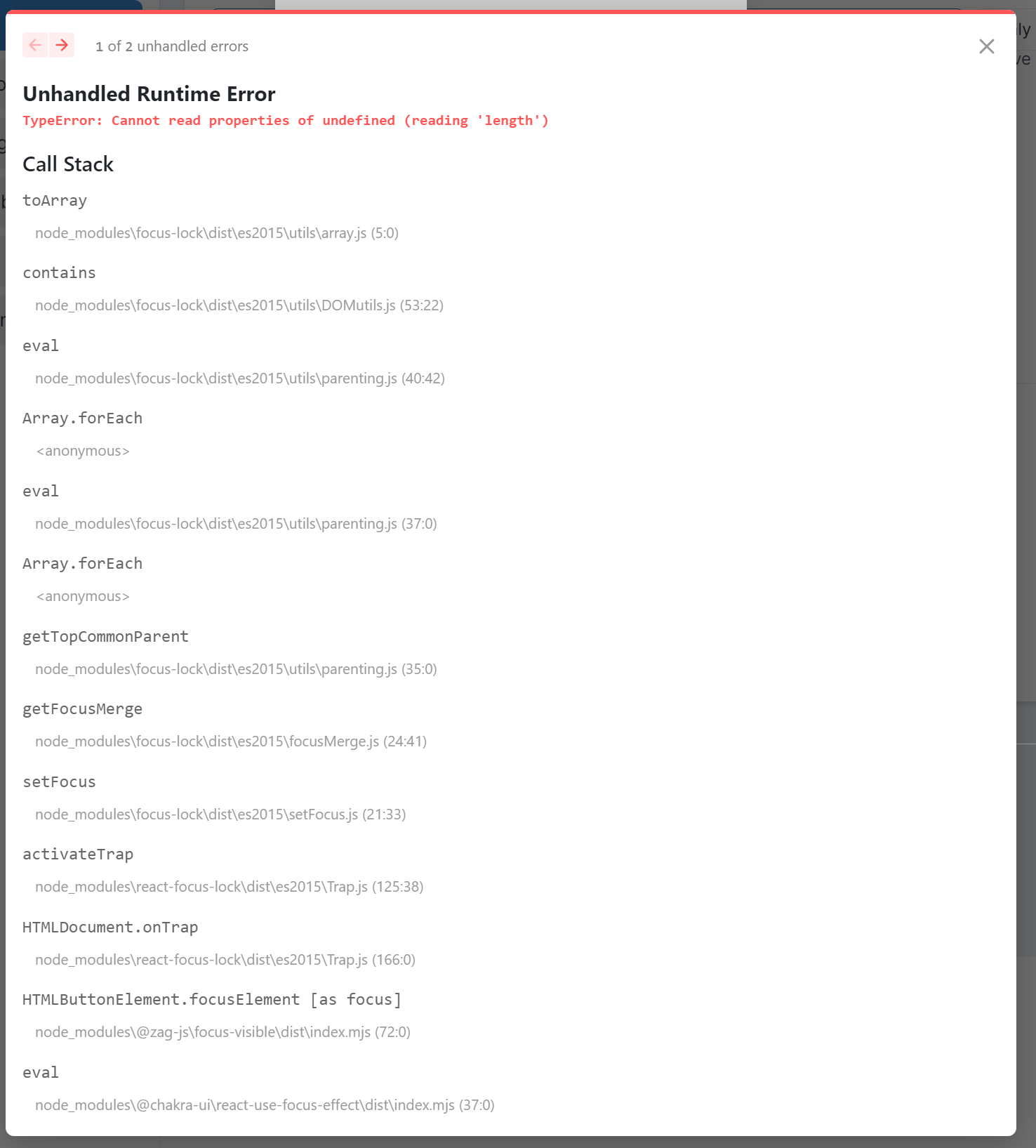 Delete Chat Throwing Runtime Error & Text Running out of container