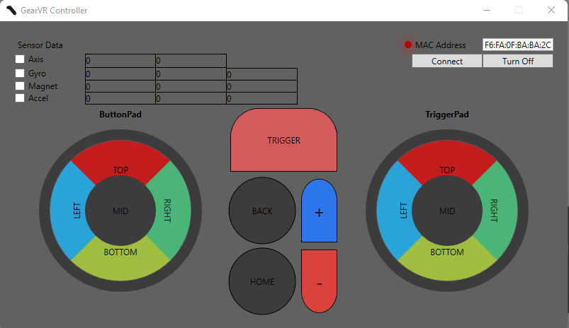 GitHub minhe7735 GearVR Controller WIndows GearVR Controller on