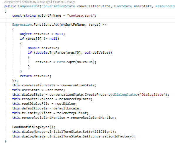 Bot Framework Composer doesn't recognize custom function · Issue #6473 ...