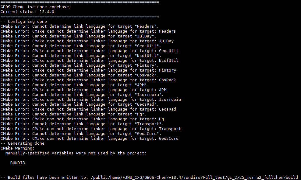 [QUESTION]How to install and compile GEOS-Chem 13.4.0 · Issue #1247 ...