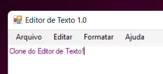 GitHub - renatorochaal/Clone-Editor-de-Texto: Clone do Editor de Texto ...