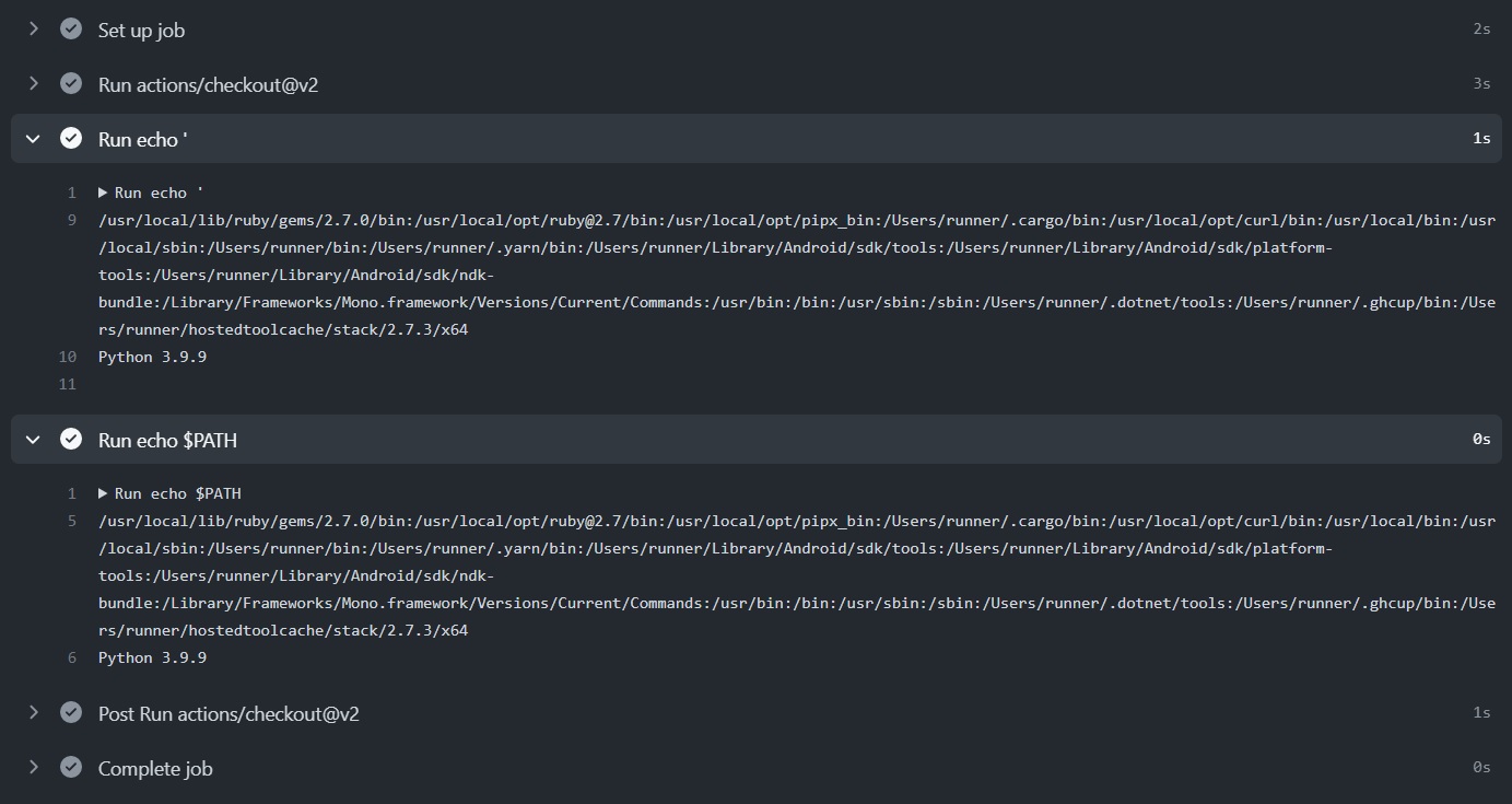 Default Node has custom $PATH · Issue #4665 · actions/runner-images ...