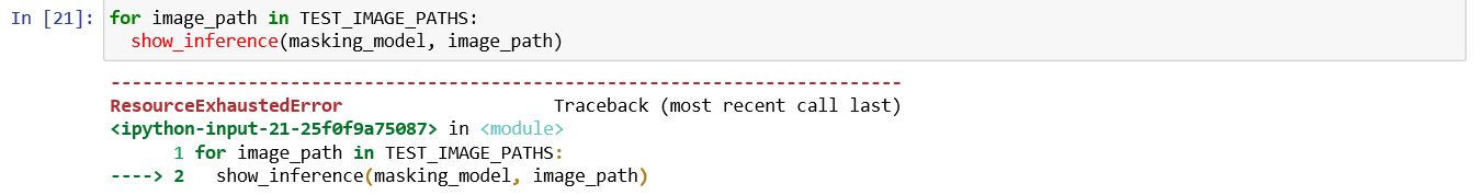 tensorflow:Saver not created because there are no variables in the ...