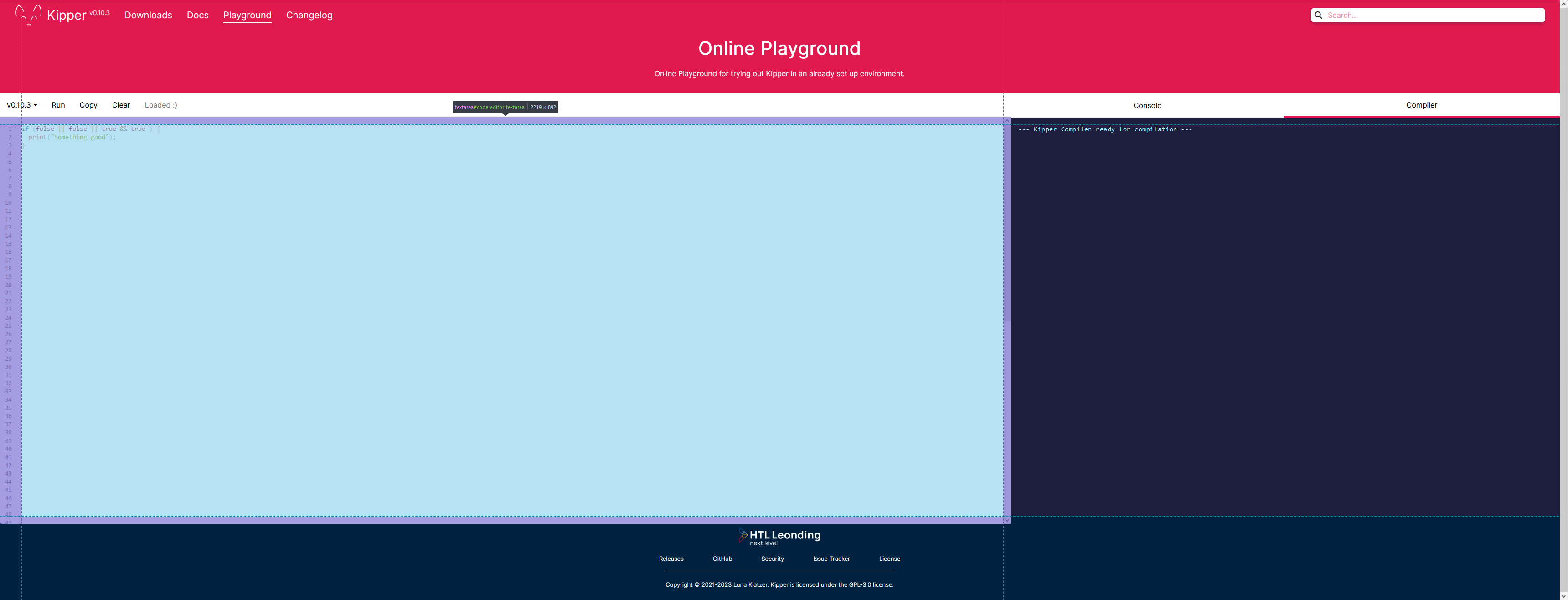 [Docs] Fix bug in playground editor overflowing with sizemodifying