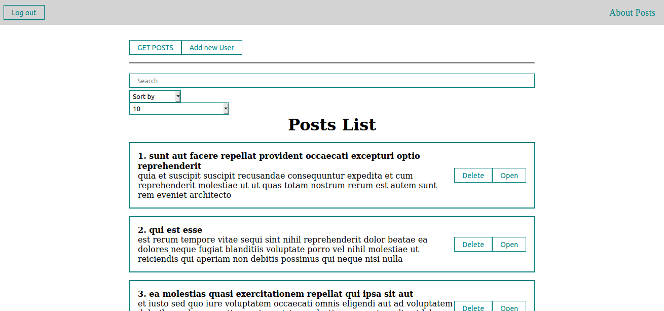 GitHub - VicGayday/posts-app: App for getting posts from fake API and ...