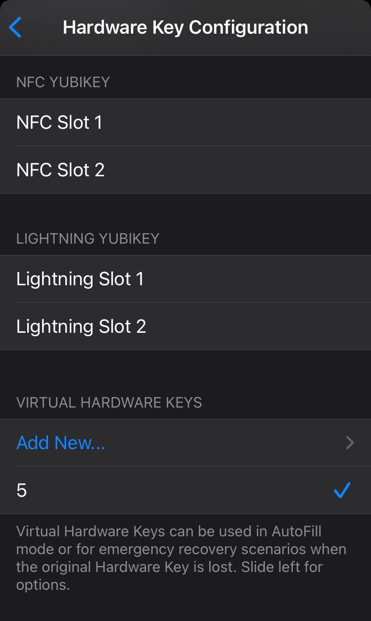 Virtual Hardware Keys · Issue 6467 · keepassxreboot/keepassxc · GitHub