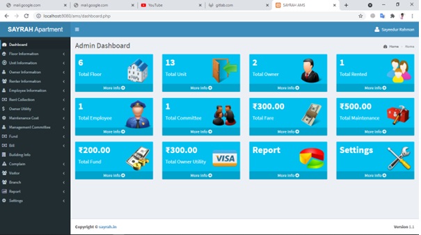 GitHub - Sayrah786/Apartment-management-system: Project