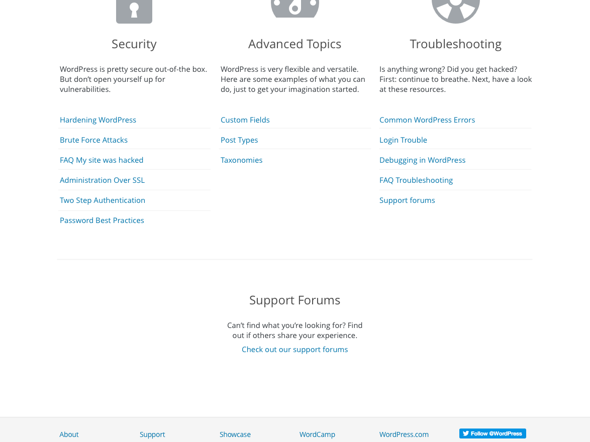 Homepage: Add Link to Forums · Issue #204 · WordPress/HelpHub · GitHub
