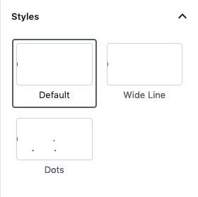 Separator block: The sidebar styles are messed up · Issue #16644 ...