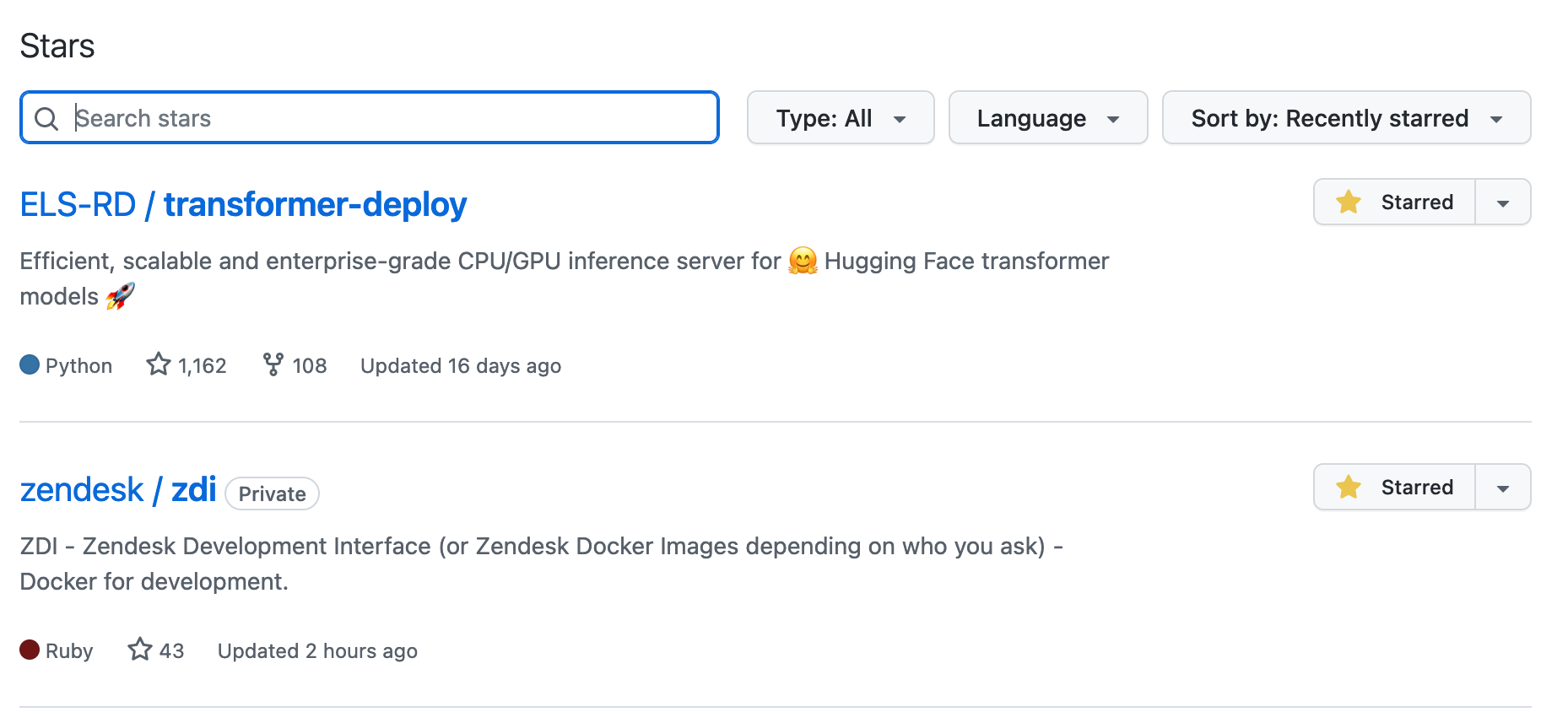 Starred repos don't show in Stars page. · community · Discussion #39727 ...