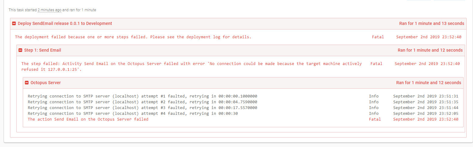 Adding retries and configurable timeout to SMTP connections · Issue ...