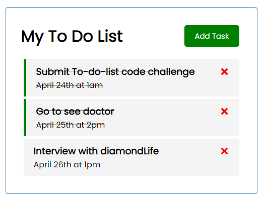 GitHub - kuscholar/To-Do-List: A to do list application built on React