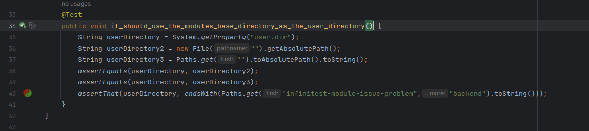 Module base directories are not used when running tests · Issue #378 ...