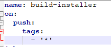 Action on push tag does not work after the release is published ...