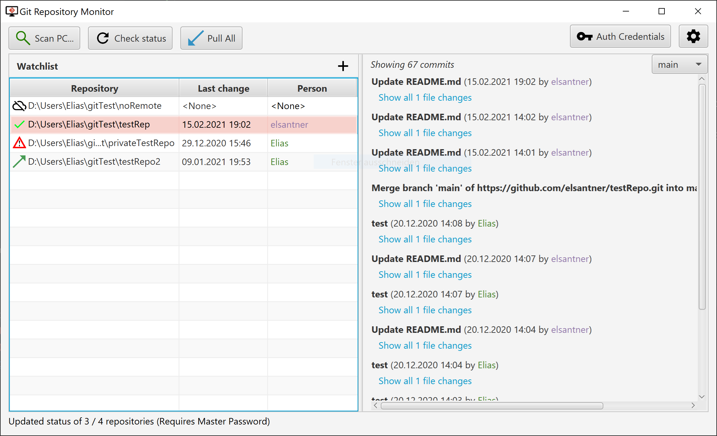 GitHub - elsantner/GitRepoMonitor: Git Repo Monitor is a tool for ...