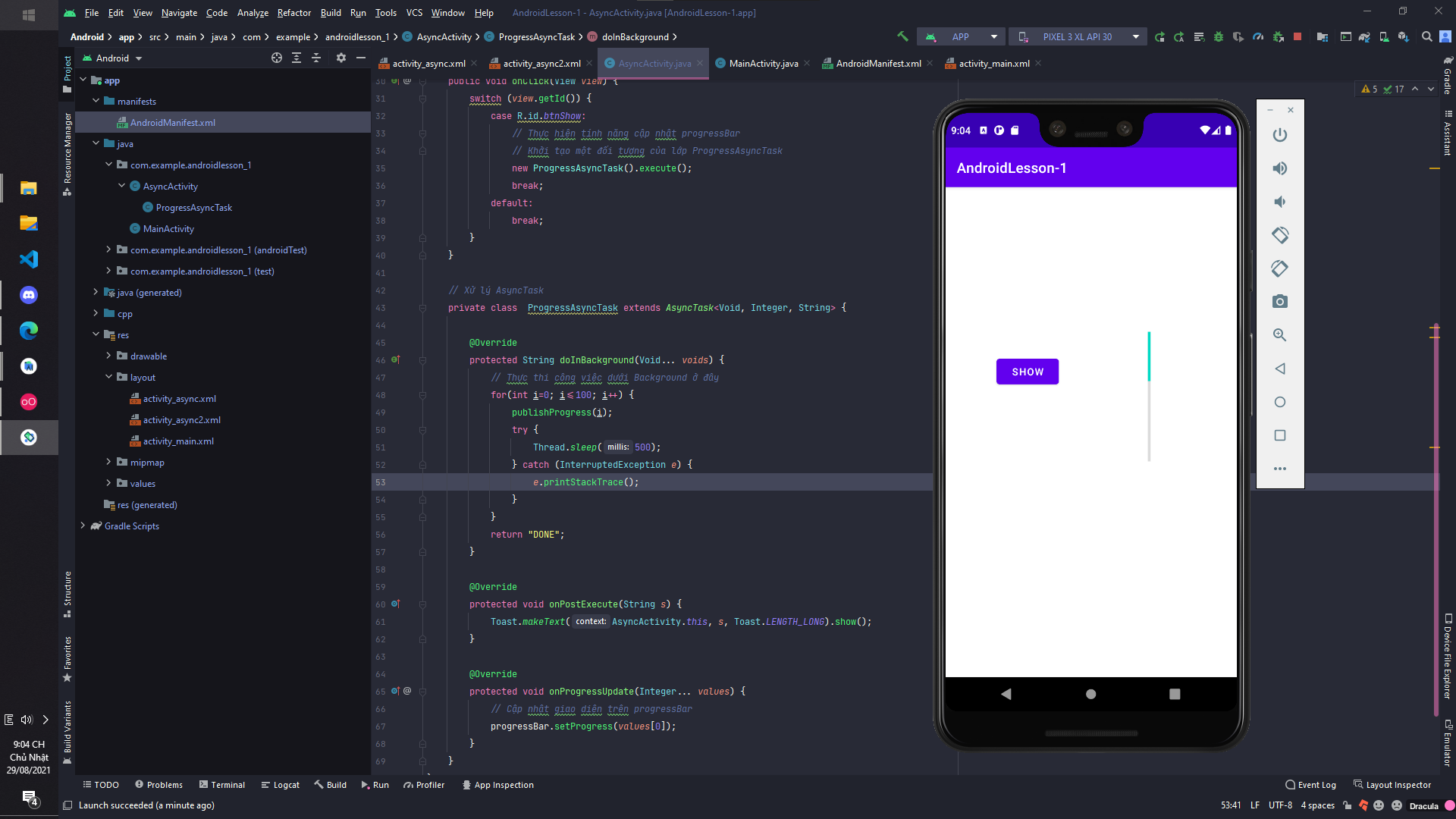 GitHub - hieuthahn/HandlerAsyncTask: Bai tap buoi 1 Android Nang Cao