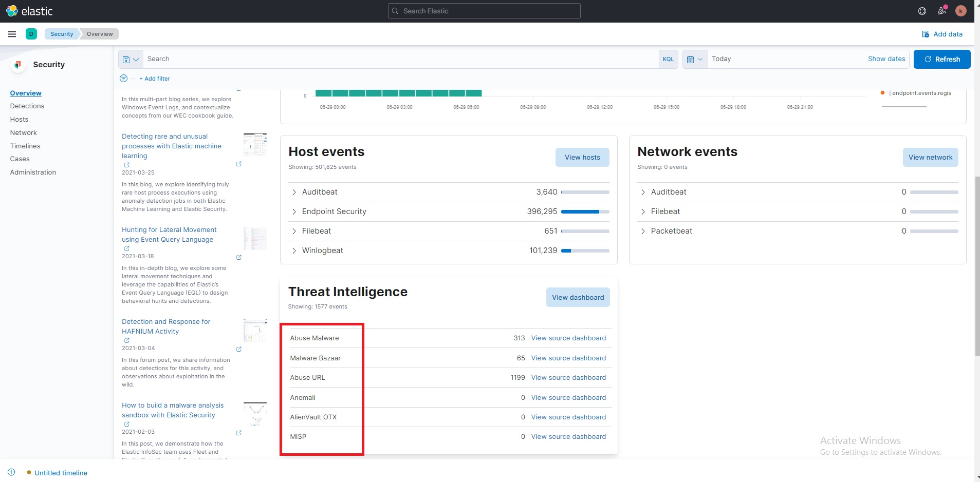 [Security Solution] Threat intel list is not in ascending order under ...