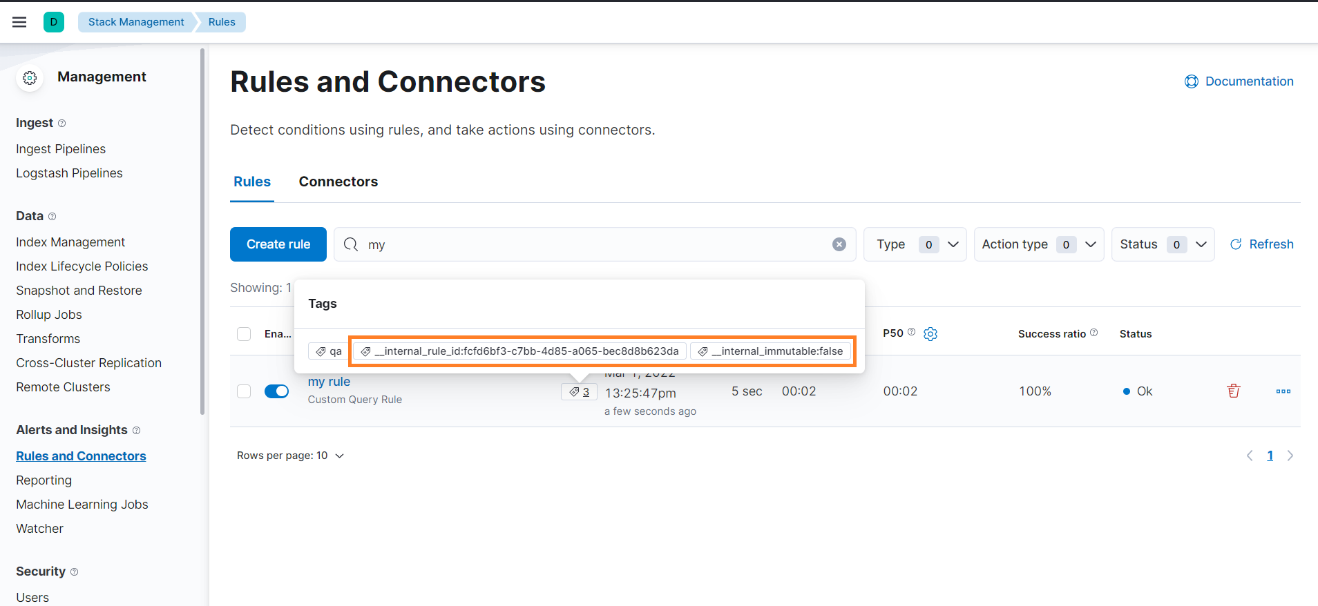 [Security Solution] Additional information is displayed in Tags under