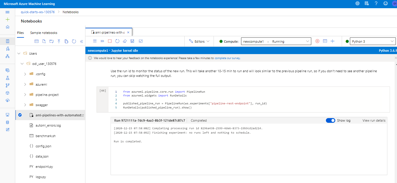 GitHub - sg7801/Operationalizing-Machine-Learning: In this project I ...