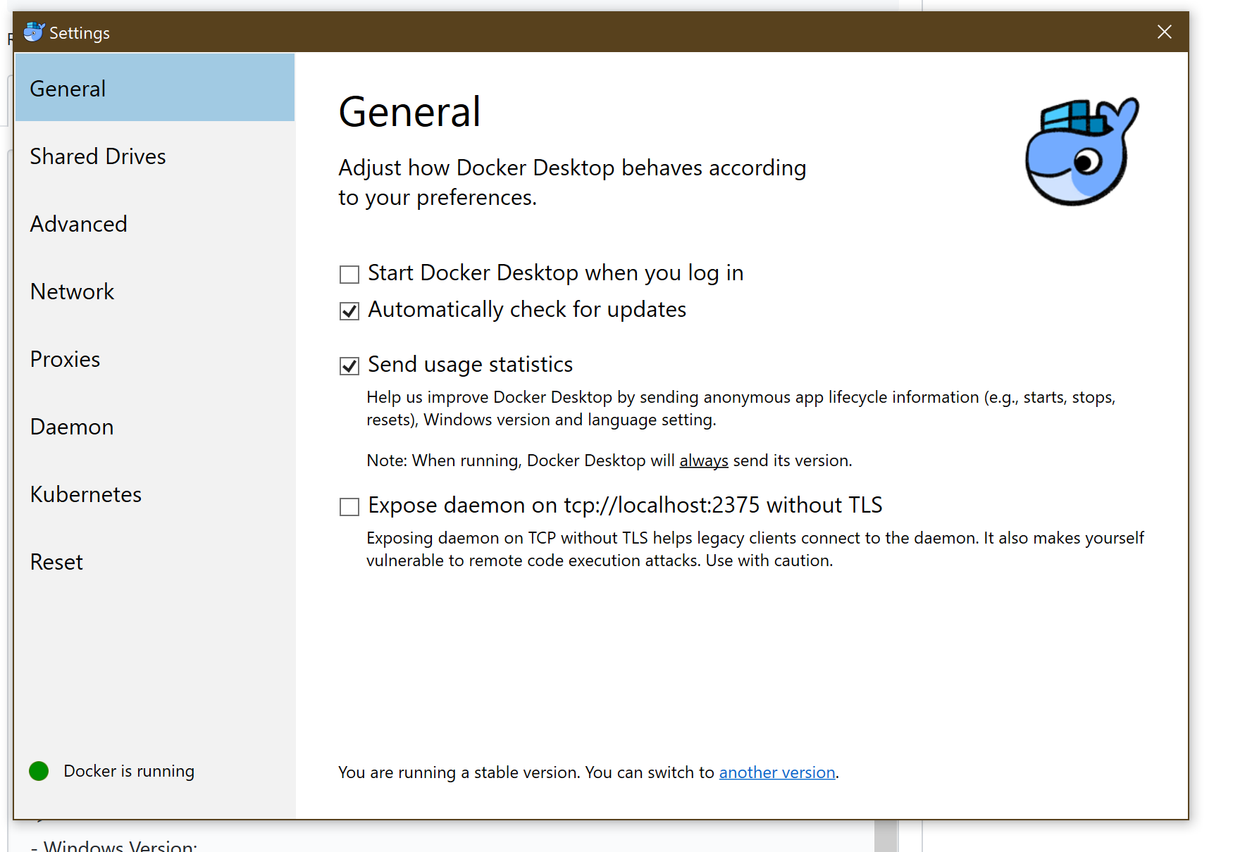 Desktop always run even though I have selected it not to · Issue #4062 ...