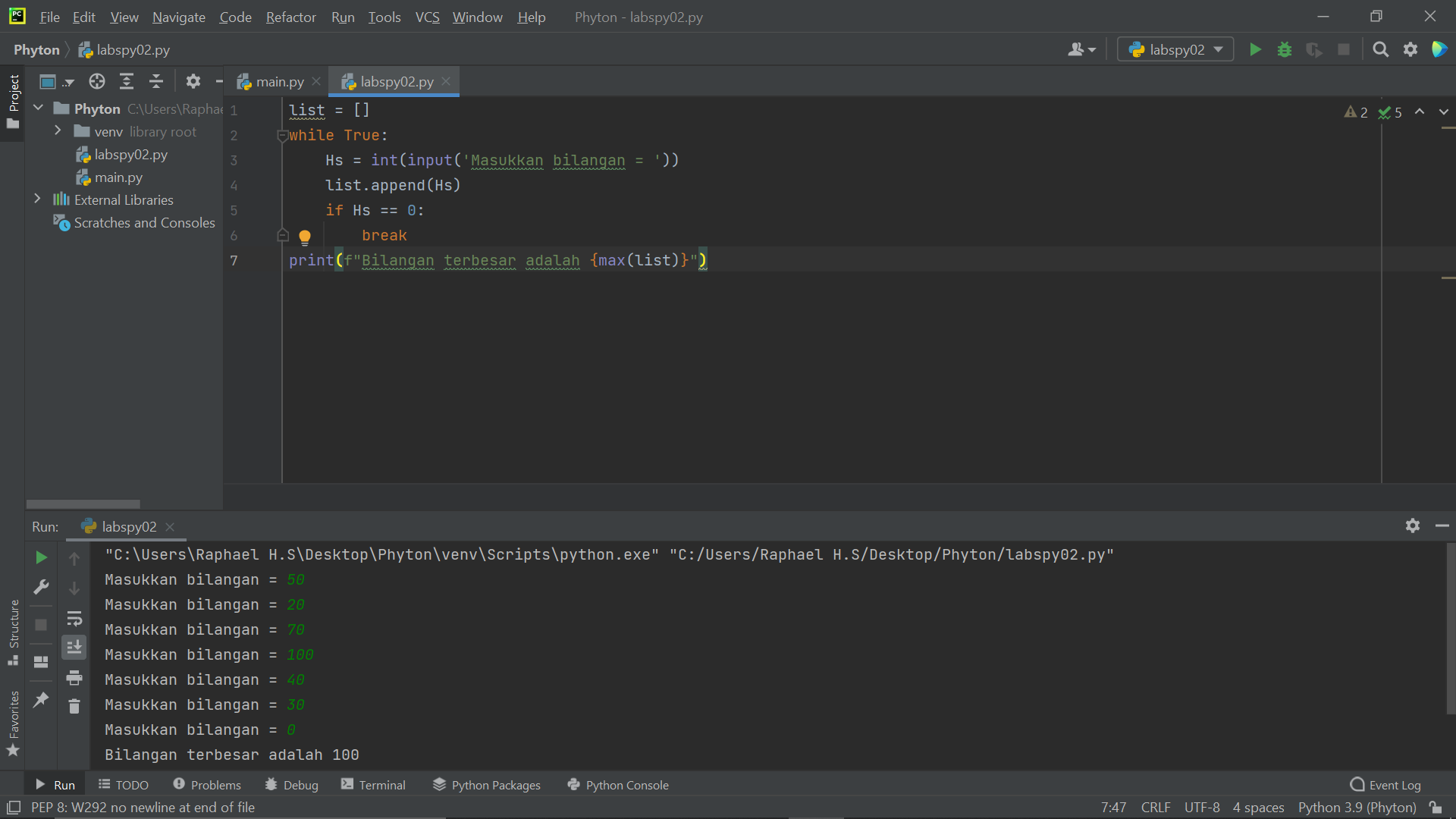 GitHub - RaphaelHasiando/labpy03