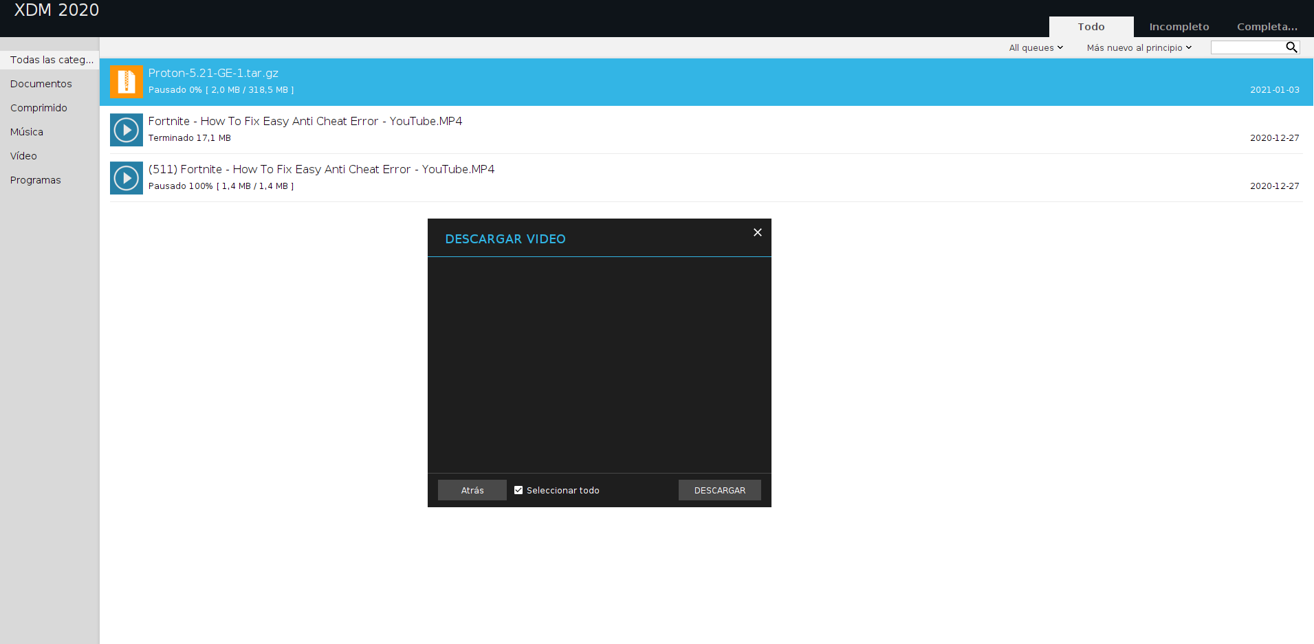 Not loading Video preview at Download Video section Inside the app (not ...