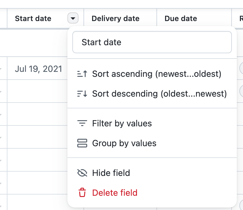 [Projects Beta] How to delete custom fields? · community · Discussion ...